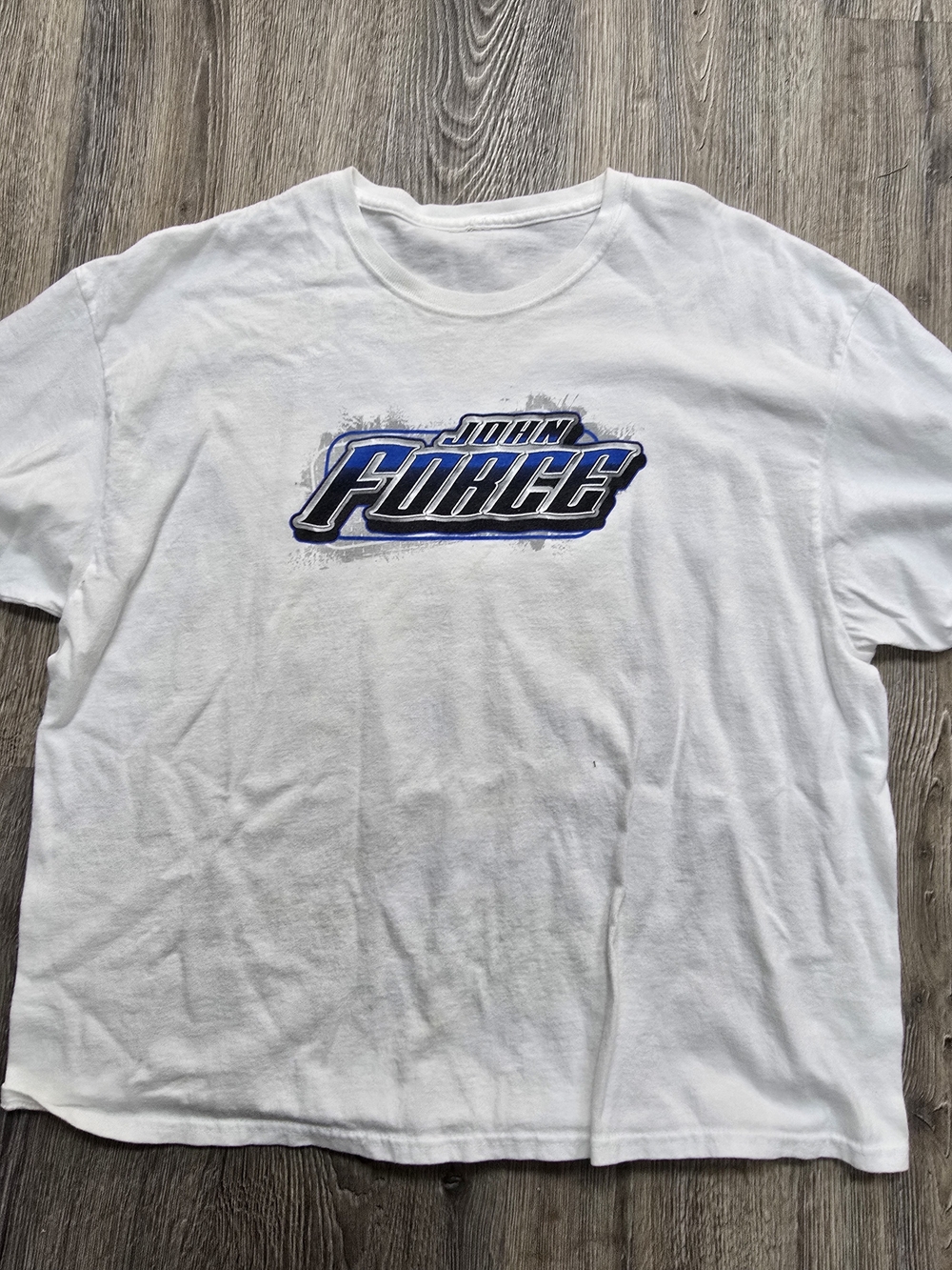 White Graphic Crewneck T-Shirt